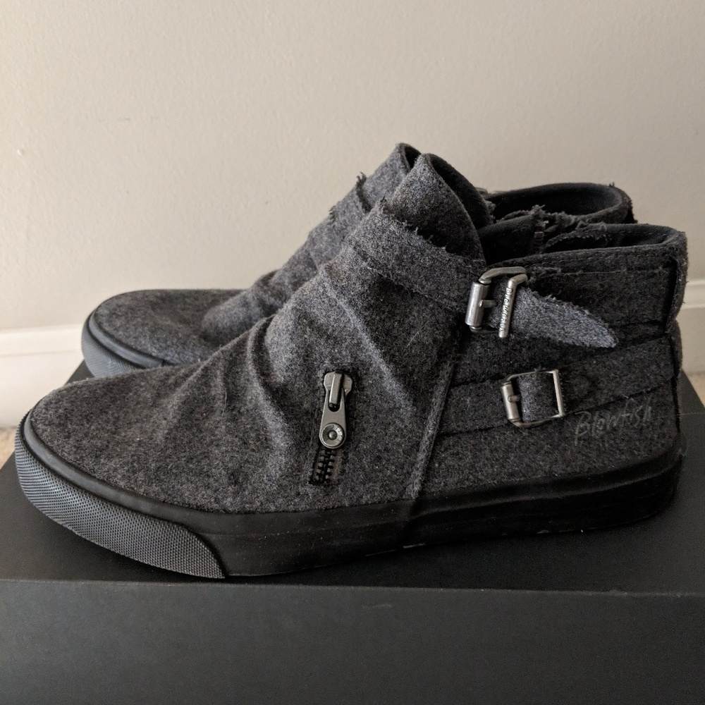 Blowfish Grey Booties Shoes